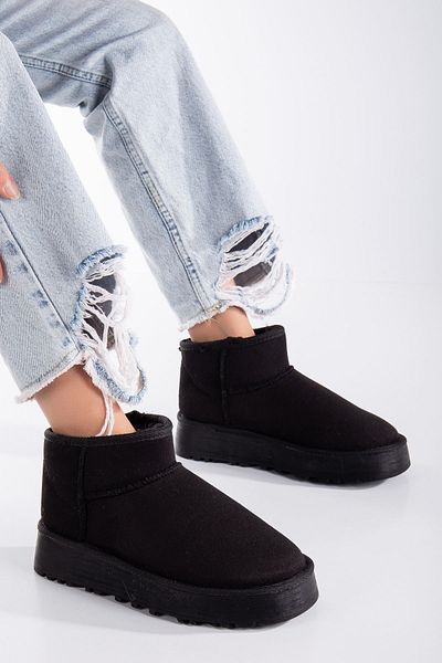 MaskButik Viola Χοντρή σόλα μέχρι τον αστράγαλο Ugg Μαύρο
