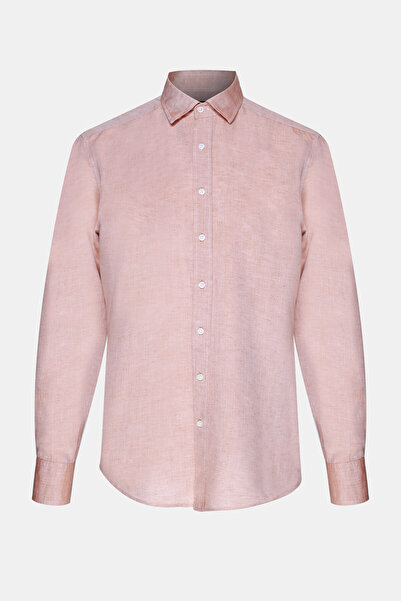 W Collection TURUNCU UZUN KOLLU GÖMLEK