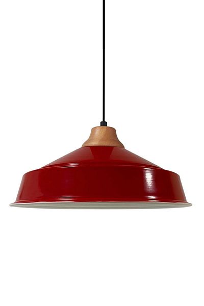 Bamyum Noble Single Chandelier Wooden Head Retro Pendant Lamp Restaurant Living Room Lighting