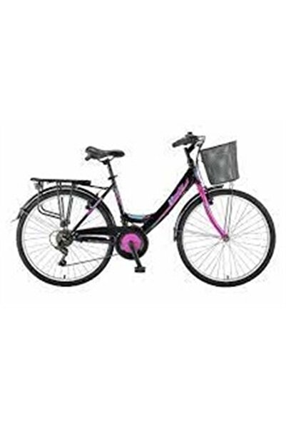 Ümit 2608 Safıro Sepetli Şehir Bisikleti V 26 Jant 21 Vites Siyah