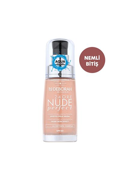 Deborah 24Ore Perfect Nude Foundation No: 01 Fair8009518364675