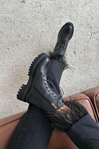 STRASWANS Milo Women's Genuine Leather Boots Black