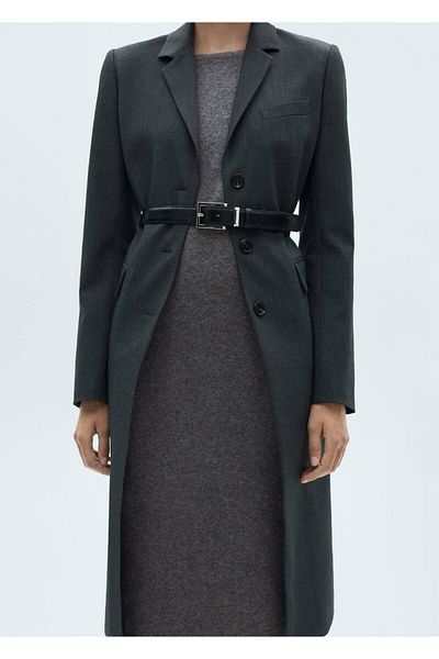 MANGO Woman Knitted Midi Dress