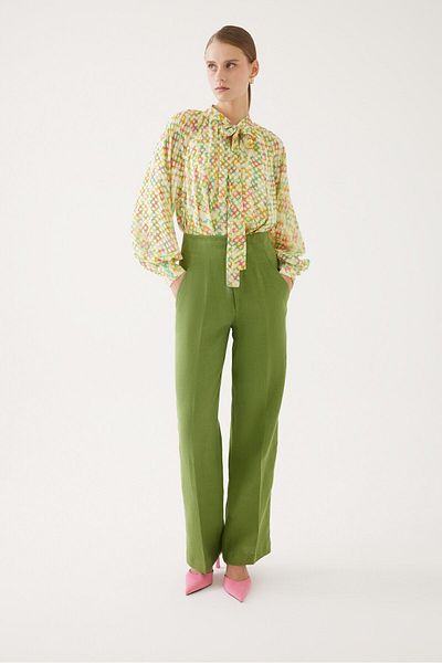 Exquise Vintage Light Green Trousers