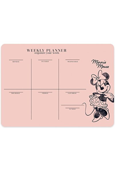 KESKİN COLOR Minnie Mouse 17x24cm Haftalık Planner Blok / 830162-69