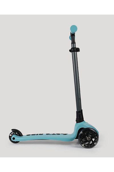 lets be child LC-31040 - سكوتر تركواز قابل للطي بثلاث عجلات مزود بإضاءة