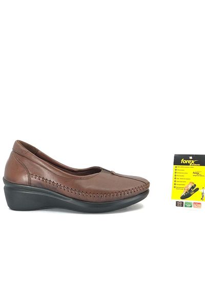 Kids Club Shoes Forex 0-1013-2 Dr.Tavsiyeli Leather Women's Casual Shoes BROWN