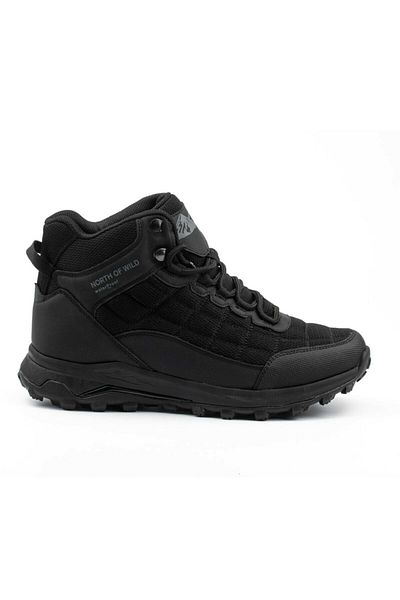 Kids Club Shoes North Of Wild YUKAN Αδιάβροχες Μπότες εξωτερικού χώρου ΑΔΙΑΒΡΟΧΕΣ ΜΑΥΡΕΣ