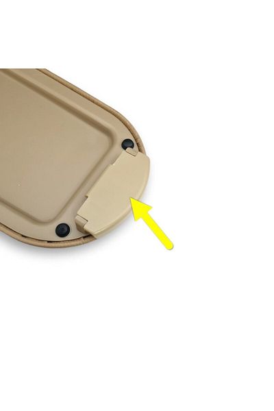 Nova Vw Volkswagen Golf 4 Mk4 1998-2004 Armrest Armrest Cover Opening Latch Button Key Beige 3b0868445