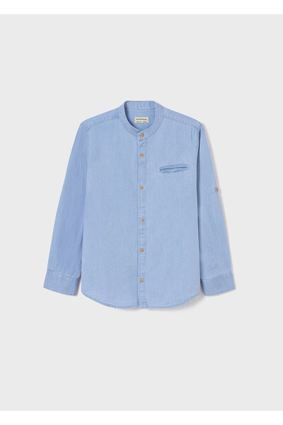 MAYORAL αγόρι καλοκαιρινό τζιν πουκάμισο 6118