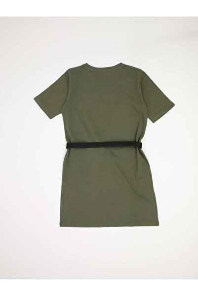 rg kidsstore Φόρεμα με στάμπα και ζώνη για κορίτσι