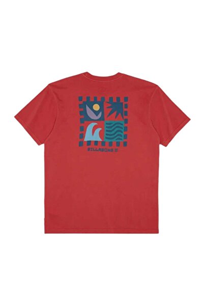 BİLLABONG Boxed in Boy's Pink T-Shirt Boys T-Shirt Abbzt00475