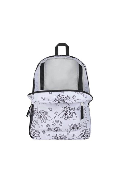 Jansport Cross Town Anime Emotions Білий рюкзак