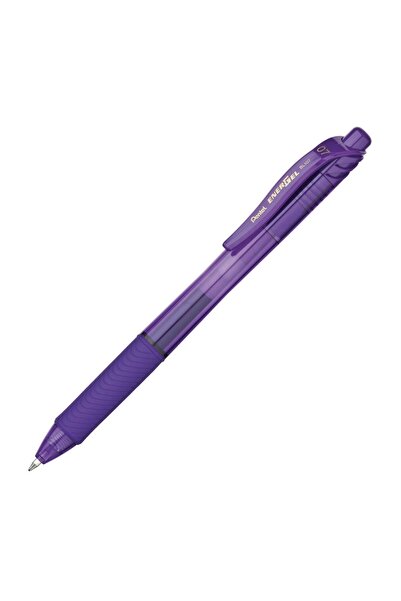 Pentel Energel 0.7mm Basmalı Jel Kalem Violet / BL107-V