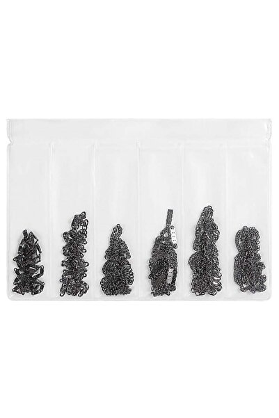 Pinpai Tırnak Süsleme Nail Art Zincir Siyah (F598-6)