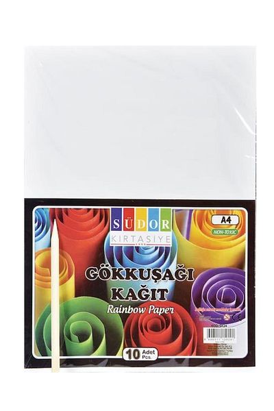 Toptan Bulurum Hârtie Südor A4 cu zgârieturi curcubeu