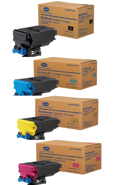 Minolta TNP-48  Toner Seti (CMYK 4 RENK ) Avantajlı Paket - C3850 / C3350