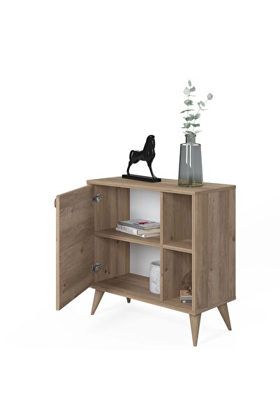 Ruum Store By Doğtaş Vega Tek Kapaklı Raflı Çok Amaçlı Dolap Meşe