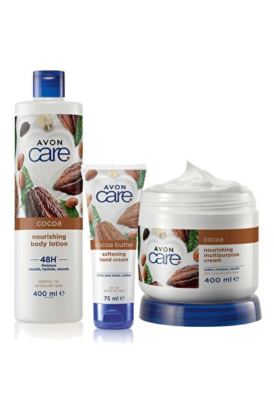 AVON Set cremă multifuncțională cu unt de cacao și vitamina E - Loțiune și cremă
