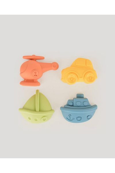 lets be child LC Toy 4-Piece Vehicles Sand Mold