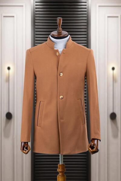 Salihtarzz Coat Men's Cashmere Tan SD7822