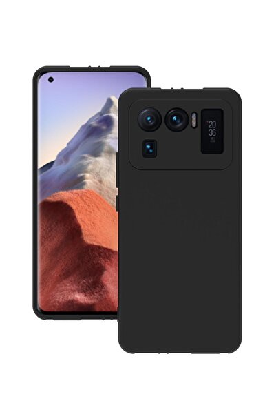 eonaks Xiaomi Mi 11 Ultra Kılıf Kamera Korumalı Silikon Rubber Arka Kapak