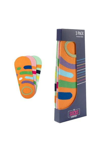 The Socks Company Дамски чифт чорапи, 3 броя, 23sdcr165p