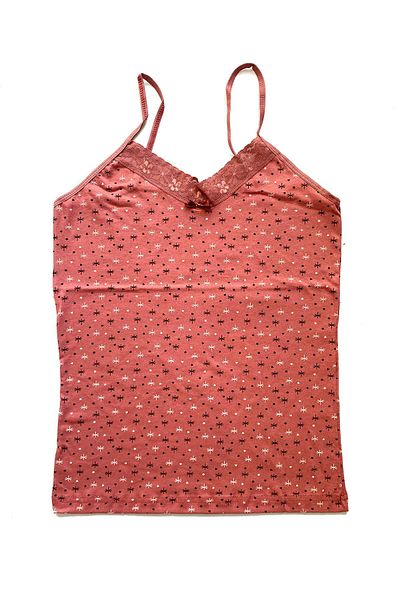 AC BOX 2 Pieces Women's Strappy Patterned Athlete Lacy Cotton Combed Cotton D3-4