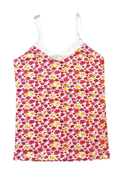 Rasanet Women's Strappy Patterned Athlete Lacy Cotton Combed Cotton D8