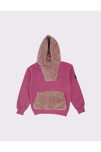 rg kidsstore Hanorac unisex pentru copii - Buzunar cangur și detaliu cu glugă