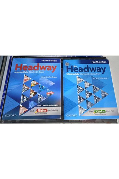 OXFORD UNIVERSITY PRESS New Headway Intermediate Student's Book + Intermediate Workbook (Without Key)