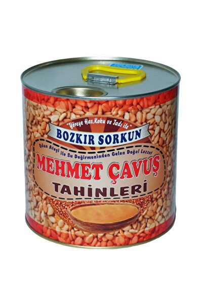 Mehmet Çavuş Mehmet Çavuş Kepekli Bozkır Tahini Teneke Kutu 2 Kg