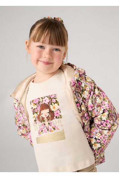 MAYORAL Tricou pentru fete crem