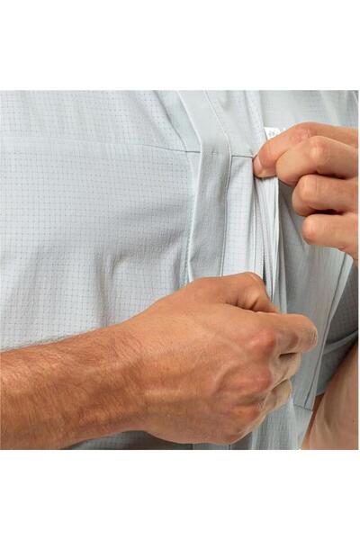 Jack Wolfskin Vandra S/S Shirt m Men's Gray Shirt