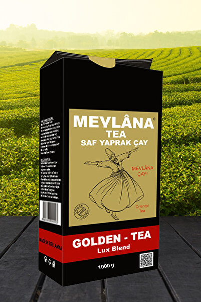 Mevlana Çay Saf Yaprak Çay Golden Tea – 1 Kg (1 ADET)
