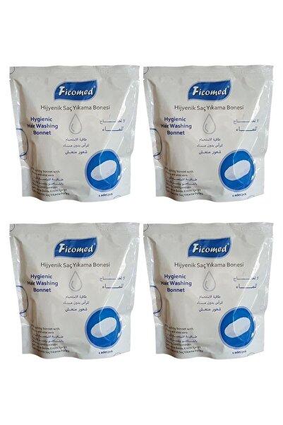 Ficomed Hijyenik Saç Yıkama Bonesi Tekli 4 Adet