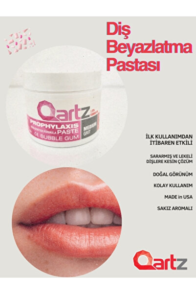 qartz Diş Beyazlatma Pastası Bubble Gum