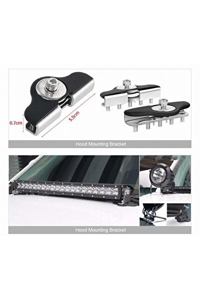 MXO LED BAĞLAMA BRAKETİ MODEL 1 KAPUT İÇİN