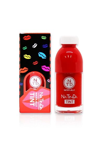 NATİNDA Tint-Water Jelly Velvet -#02-1 Model Red Tint-Water Jelly Velvet