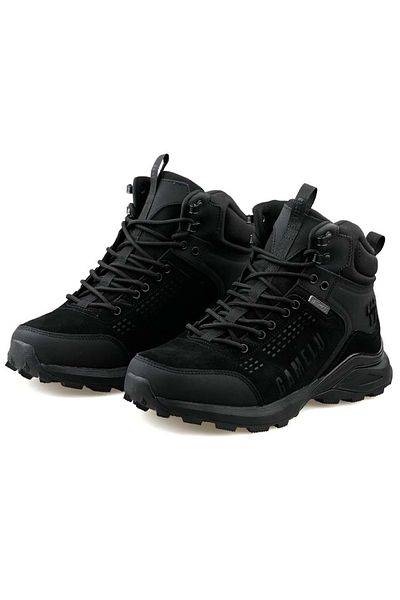 Kids Club Shoes Ανδρικές μπότες εξωτερικού χώρου Gamelu Gass Αδιάβροχες Αδιάβροχες Λαστιχένιες Σόλα ΜΑΥΡΟ