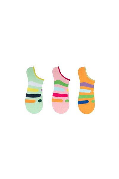 The Socks Company Дамски чифт чорапи, 3 броя, 23sdcr165p