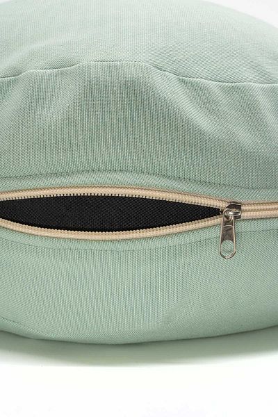 Yogabu Buckwheat Shell Filled Meditation Cushion-Mint