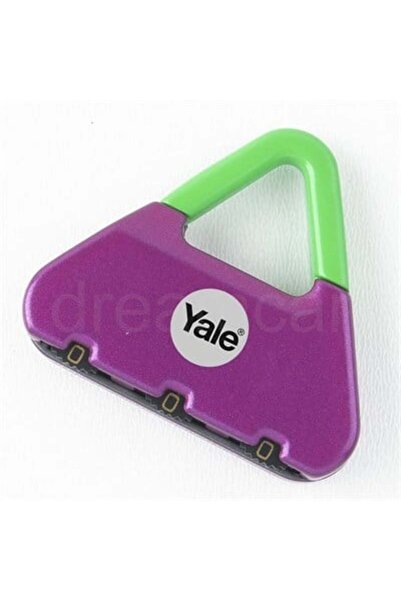Yale Novelty-1 Şifreli Pembe/Yeşil Asma Kilit