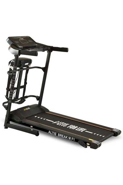 ALTIS BREAK M F1 2.5 MASAJ ALETLİ MANUEL EĞİMLİ MOTORLU KOŞU BANDI SİYAH