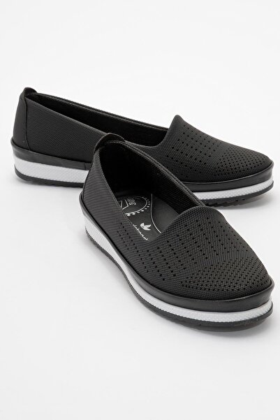 Ccway Pantofi casual de damă DENIM NEGRU