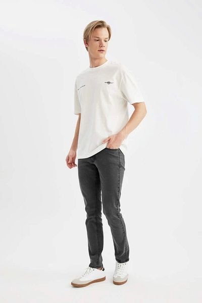 DeFacto C1779 Παντελόνι Pedro Skinny Fit Skinny Leg Jean