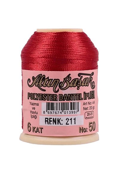 NEZADE STORE Altınbaşak Oya Ve Lace Floss 20 Gr - Royaleks - No: 211