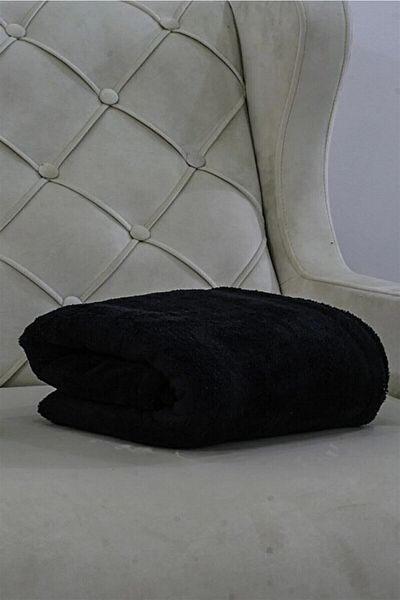 Mulberry Wellsoft Blanket Television Blanket Plush Fleece Blanket Single 170*230 Black