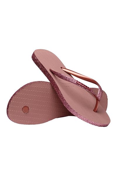 Havaianas Slim Sparkle Ii Pink Slippers