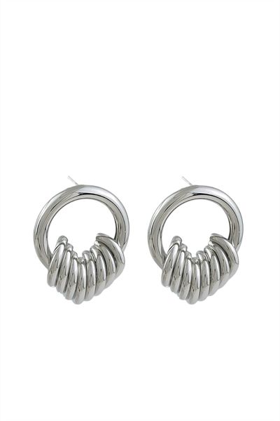 Çlk Accessories حلق على شكل سلسلة هوب TrKüpe35197